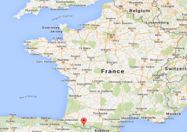 Google map of France